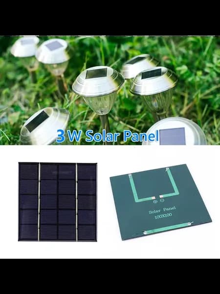 3W солнечная панель 5V для батарей и फोन