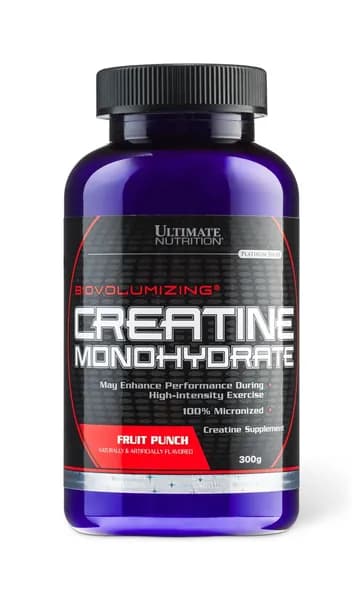 Creatine Monohydrate Flavored Ultimate Nutrition (300 гр) Фруктовый Пунш