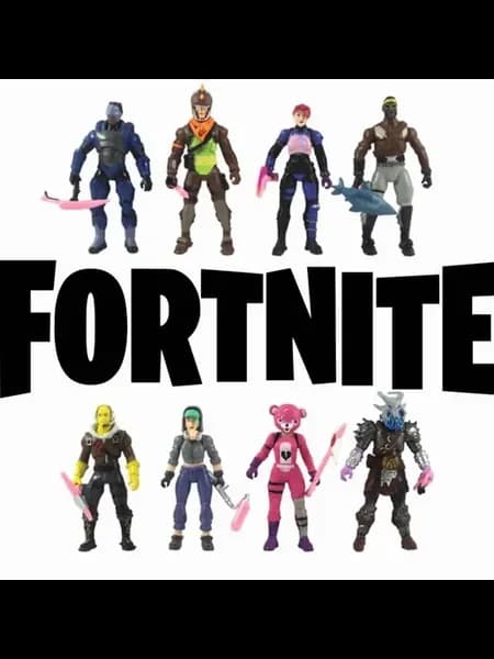 8 Фигурок Fortnite с оружием, подарок
