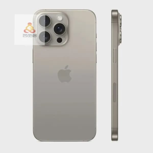Муляж iPhone 15 Pro Natural Titanium / Макет-копия смартфона Айфон 15 Про натуральный титан / Образец для витрины iPhone 15 Pro нат