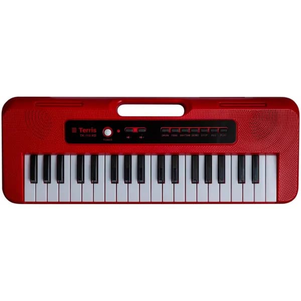 Синтезатор TERRIS TK-110 RD 37 клавиш 8 тембров 16 стилей