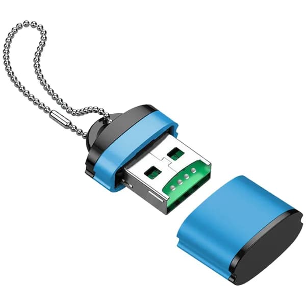 на USB -адаптерный считыватель карт для ноутбуков компьютер