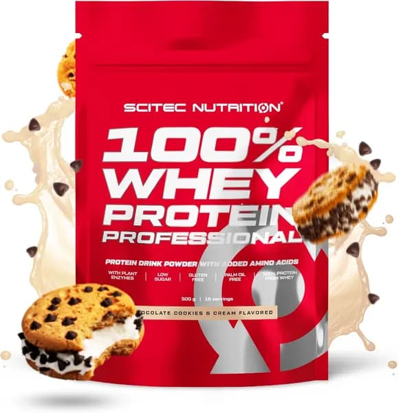 Протеин сывороточный Scitec Nutrition Whey Protein Professional 500 г (Печенье-крем)