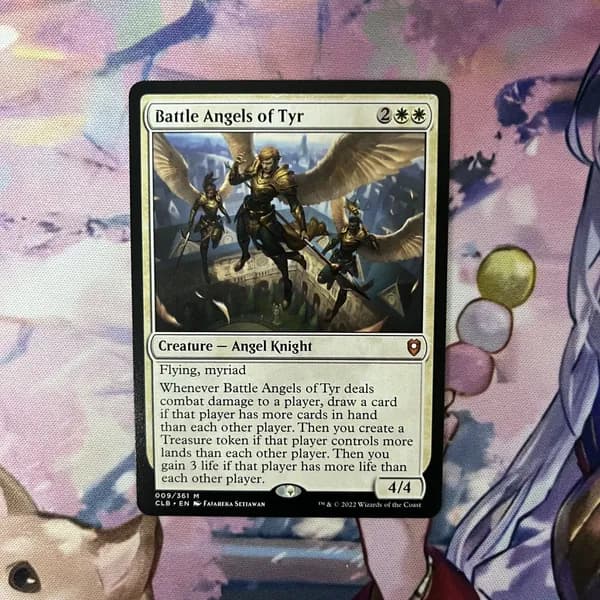 Кастомные прокси-карты высокого качества, MTG PROXY CARDS фойловые карты не, стандартный размер Battle Angels of Tyr 009
