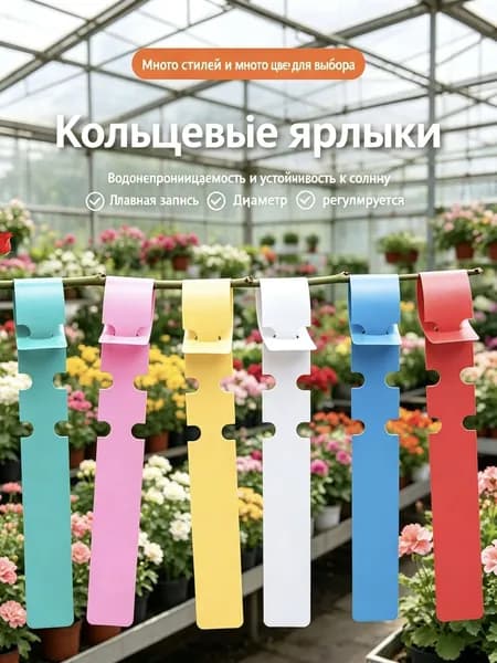 Лента для подвязки растений,2см,101шт