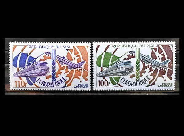 Почтовые марки Мали 1974 г. "Европейско-африканская экономическая организация EUROPAFRIQUE", Транспорт