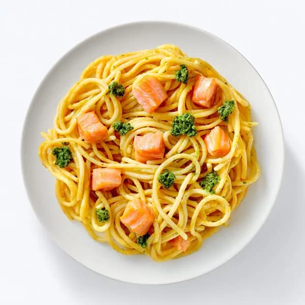 Паста с лососем в сливочном соусе 210 г, Ozon fresh
