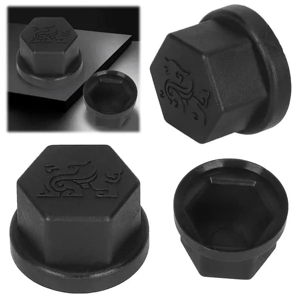 Заглушки для оси двигателя Kukirin G3 Pro и G2 Master, чёрные, комплект из 2 шт.