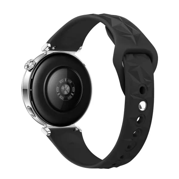 18 мм силиконовый ремешок для HUAWEI Watch GT6/5/4 41 мм, Спортивный ремешок, узор из ледяных кристаллов