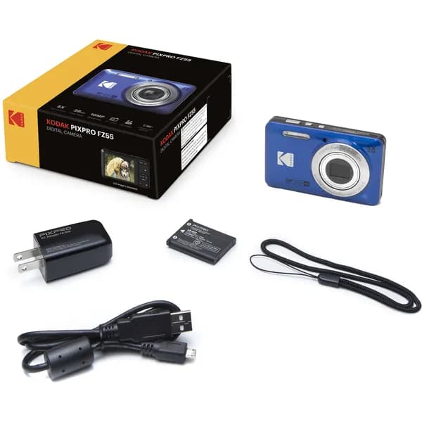 Фотоаппарат компактный Kodak PIXPRO FZ55 Синий