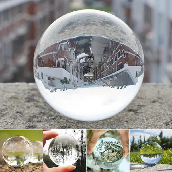 Прозрачный хрустальный шар 30 мм, материал K9