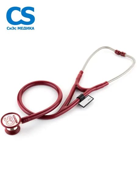 Стетофонендоскоп CS Medica CS-422 Premium (малиновый)