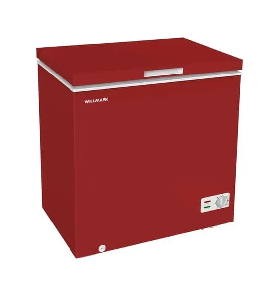 WILLMARK Морозильный ларь CF-250CS Red, красный