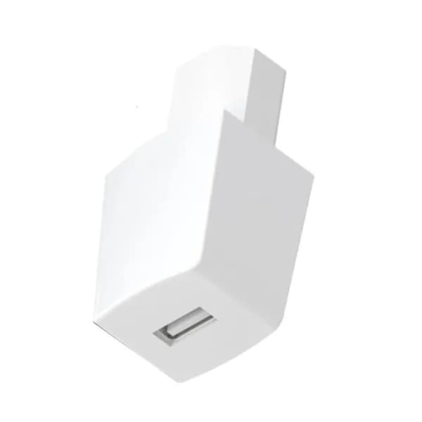 Водонепроницаемый USB адаптер 5V 1A для электровелосипеда/самоката с защитой от КЗ, Белый - Одиночный USB