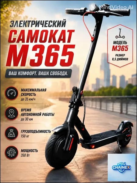 Электросамокат M365, черный
