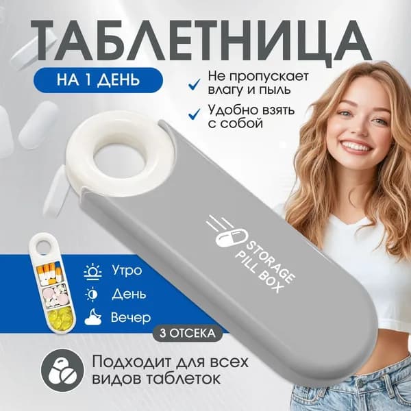 Таблетница, таблетница на день
