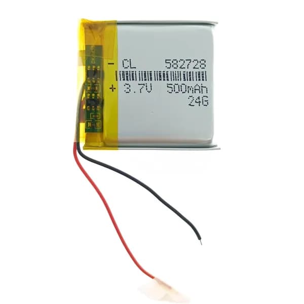 Универсальный аккумулятор 582728P, 500 mAh, 3.7 V