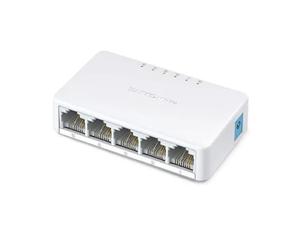 Mercusys MS105 5-портовый коммутатор 10 100 Мбит/с Plug and Play