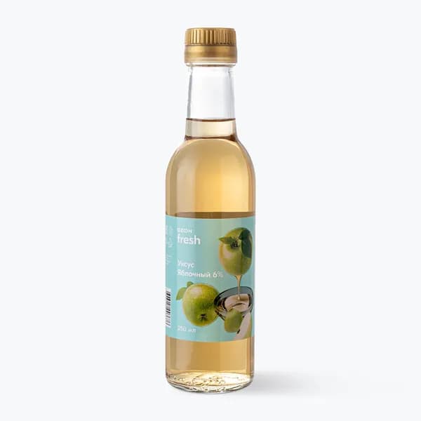 Уксус яблочный 6%, 250 мл Ozon fresh