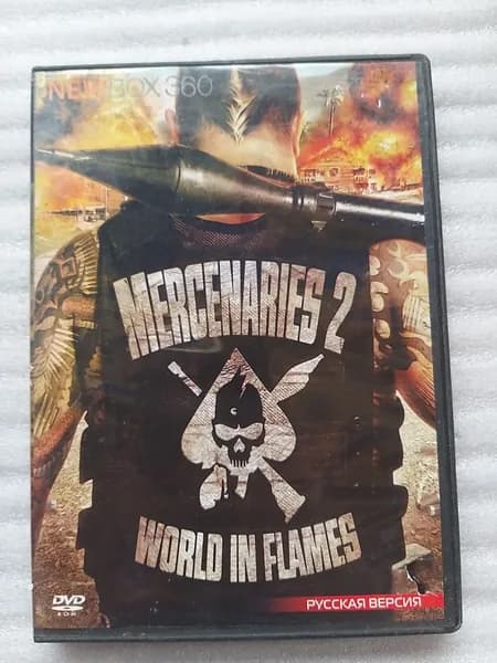 Игра Mercenaries 2: World in Flames Xbox 360 , (для прошитого Xbox 360)