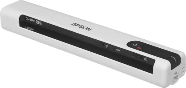 Сканер для документов Epson WorkForce DS-80W, A4, USB, Wi-Fi, белый (B11B253402)