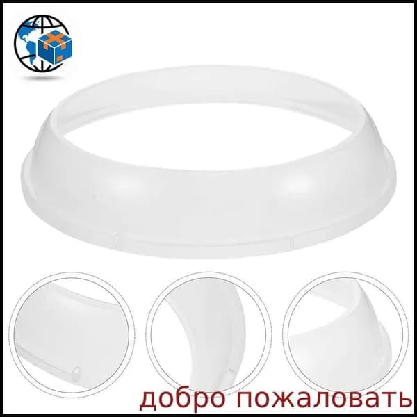 Комплект из 2 прозрачных пластиковых крышек для мини-машины сахарной ваты, для домашнего применения