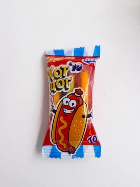 Жевательный мармелад Easy Gummy Хот Дог 10 гр - 3 шт