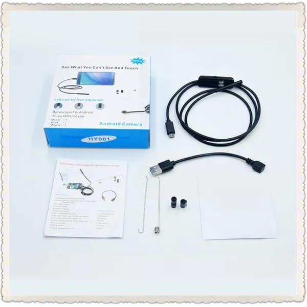 Phone Endoscope, Водонепроницаемый, легкий, для инспекции труднодоступных мест