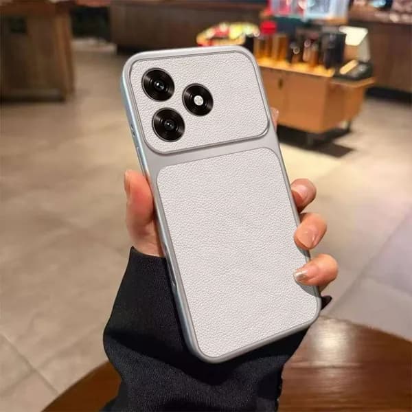 Чехол для Honor X8d / Хонор Х8д из мягкого ТПУ и искусственной кожи, однотонный, силиконовый.