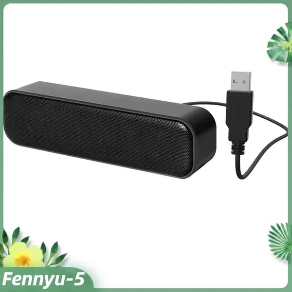 USB колонки, Компактные, Со стереозвучанием, для домашнего офиса