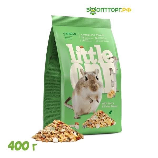 Корм для песчанок Little One, 400 г