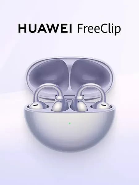 Наушники беспроводные FreeClip, Фиолетовый