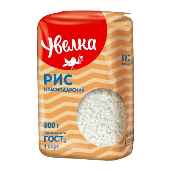 Рис Увелка Круглозерный 800г