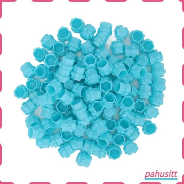 200PCS Кружки для татуировок, Удобные и портативные, для мастеров тату
