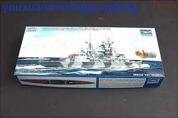 Trumpeter 1/700 05776 Немецкий адмирал Хиппер 1941 г.Корабль