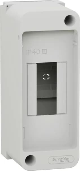Бокс навесной Schneider Electric Easy9 XS 2 модуля IP40