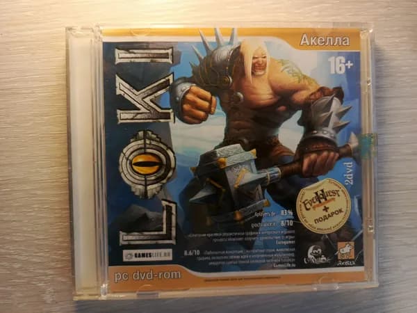 Диск с винтажной игрой для слабого ПК Loki
