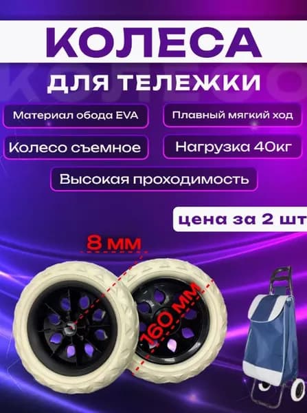 Подходит для семейного использования, тележка для покупок /продуктовая тележка на колесиках, прочная и долговечная, пластик, черно-белая, 2 шт.