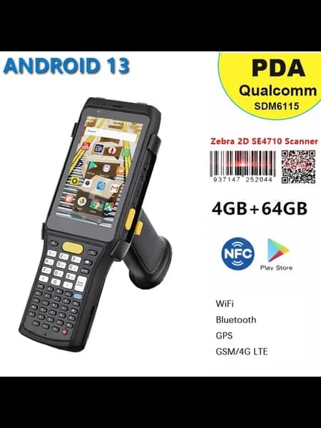 Zebra Android 13 Сканер штрих-кодов 2D SE471