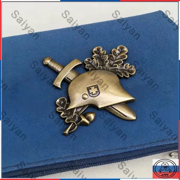 Значок / Шлем Германии Вторая мировая война, винтажная реплика, милитари аксессуар