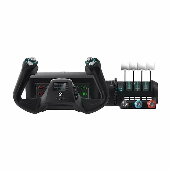 Turtle Beach Геймпад VelocityOne Flight Yoke (TBS-0715-02), Проводной, черный