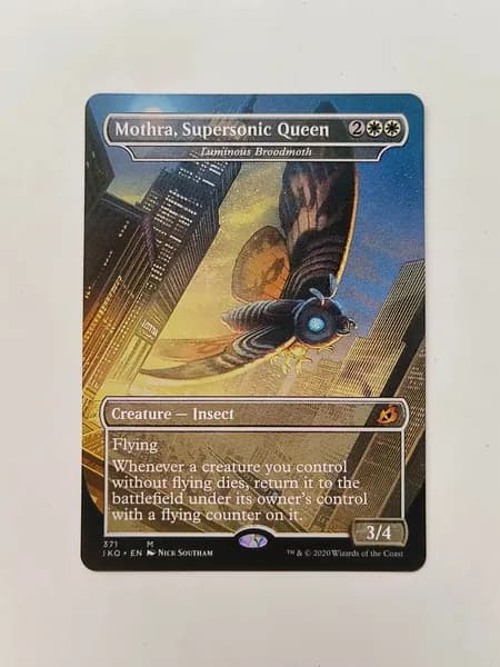 Портативные карты MTG Настройка и прокси Высокое качество без фольги Мосла, сверхзвуковая королева