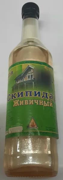 Скипидар живичный для разбавления красок, 500мл, 1шт