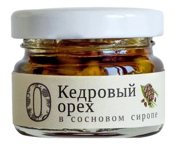 Орех кедровый Русский лес в сосновом сиропе Русский лес с/б, 25 г