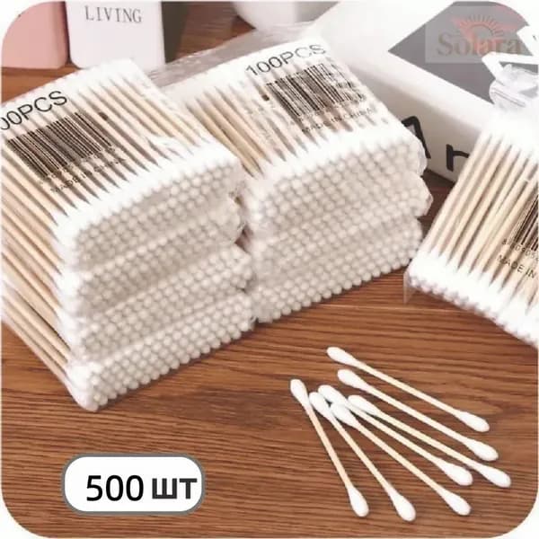 Ватные палочки, 500 шт.