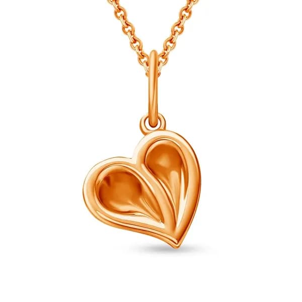Подвеска на шею из красного золота 375 пробы 585GOLD
