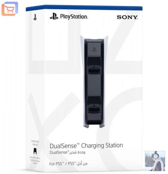 Зарядная станция SONY для 2-х геймпадов Playstation 5 (PS5) DualSense Charging Dock (CFI-ZDS1)
