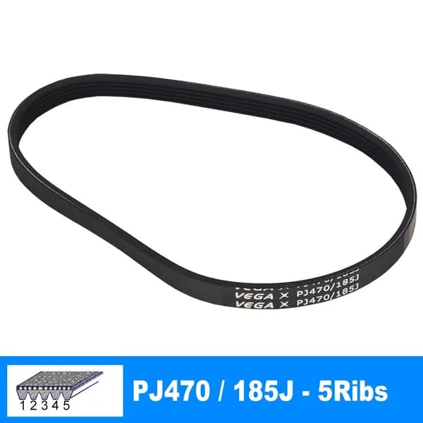 V-ремень PJ470 185J 5 ручьёв для двигателя машины