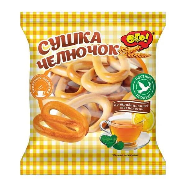 Сушки Ого! Челночек 200г