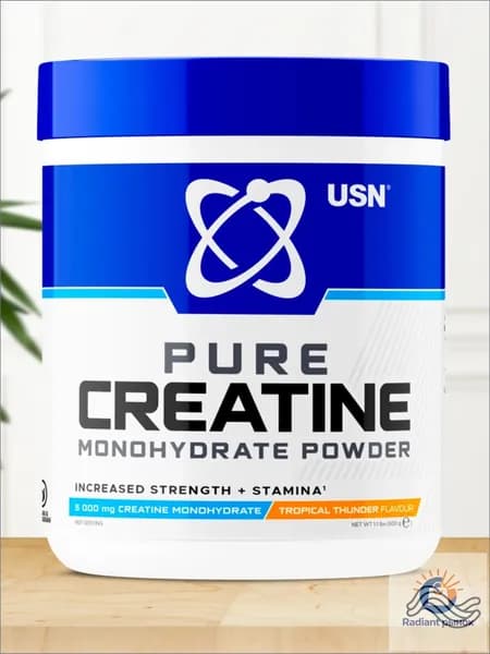 CREATINE MONOHYDRATE Tropical Thunder / КРЕАТИН МОНОГИДРАТ ЮСН со вкусом Тропический гром, порошок, 500 г .